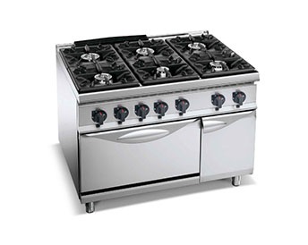 六頭鮑翅爐下連焗爐 尺寸:1200x900x850mm